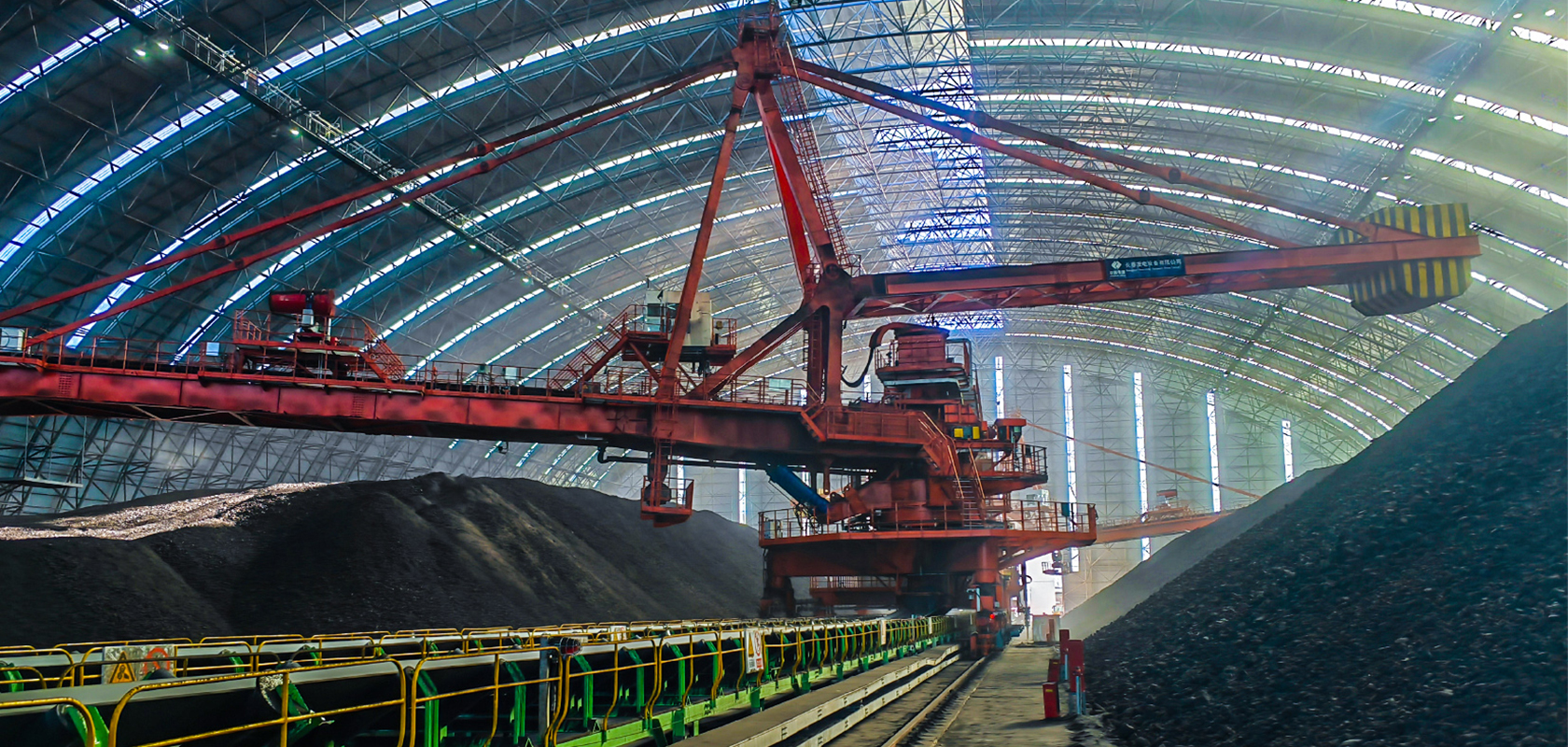 堆取料机无人值守